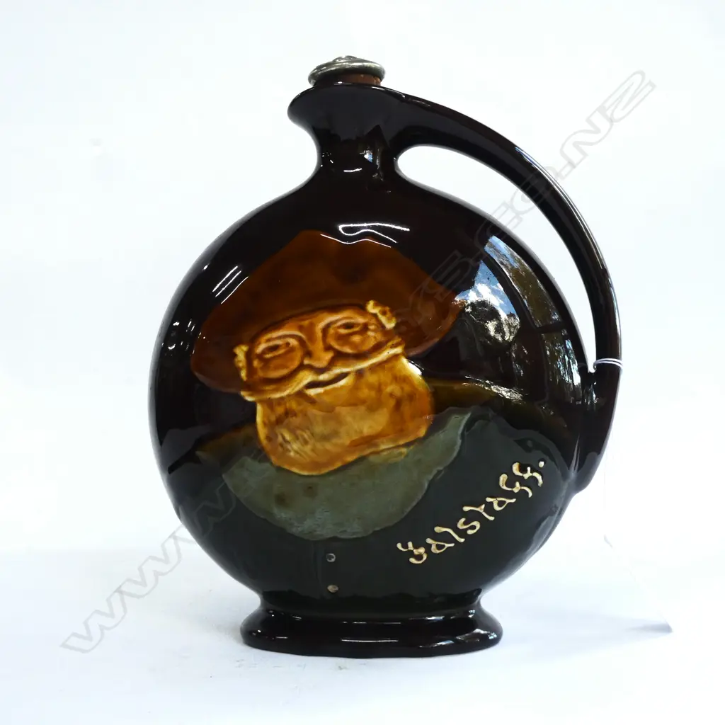A DOULTON FALSTAFF WHISKEY JAR H 210 MM Image 1++