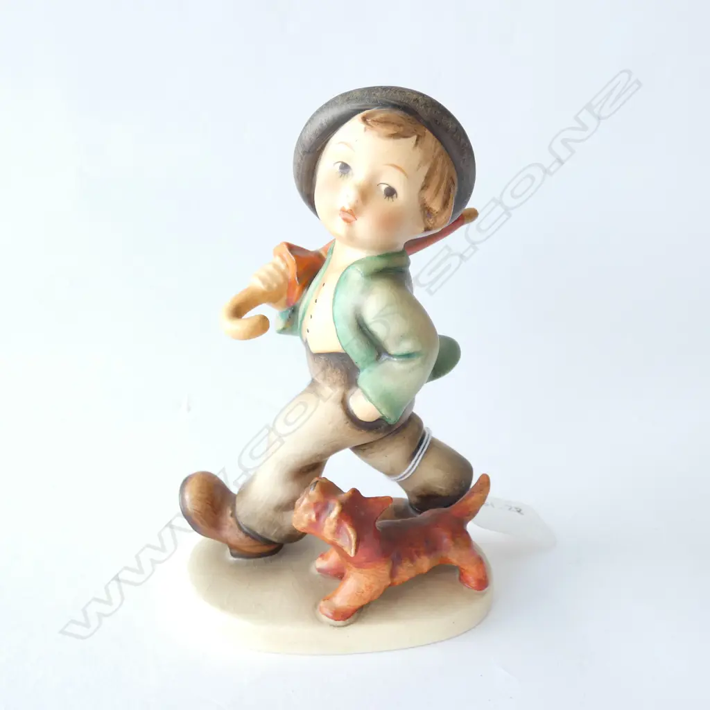 HUMMEL STROLLING ALONG #5 TMK2 STAMPED FULL BEE Image 1++