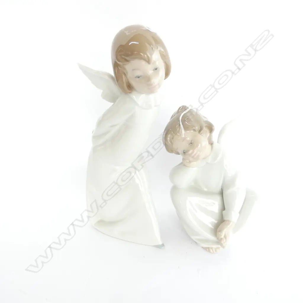PR LLADRO ANGELS ONE WING BROKEN H. 240MM Image 1++