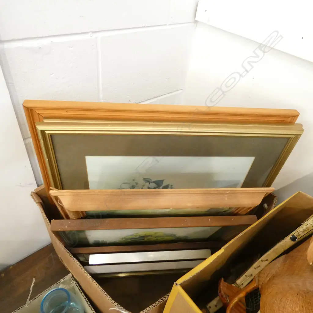 12 ASST FRAMED PRINTS + W/COLOURS Image 1++