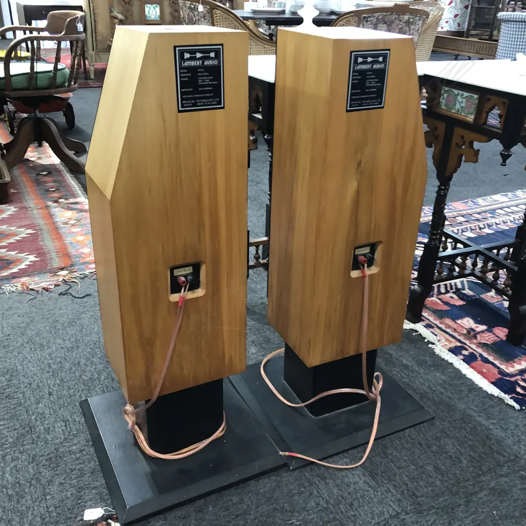 PR OF LAMBERT AUDIO FLOOR SPEAKERS Image 1++