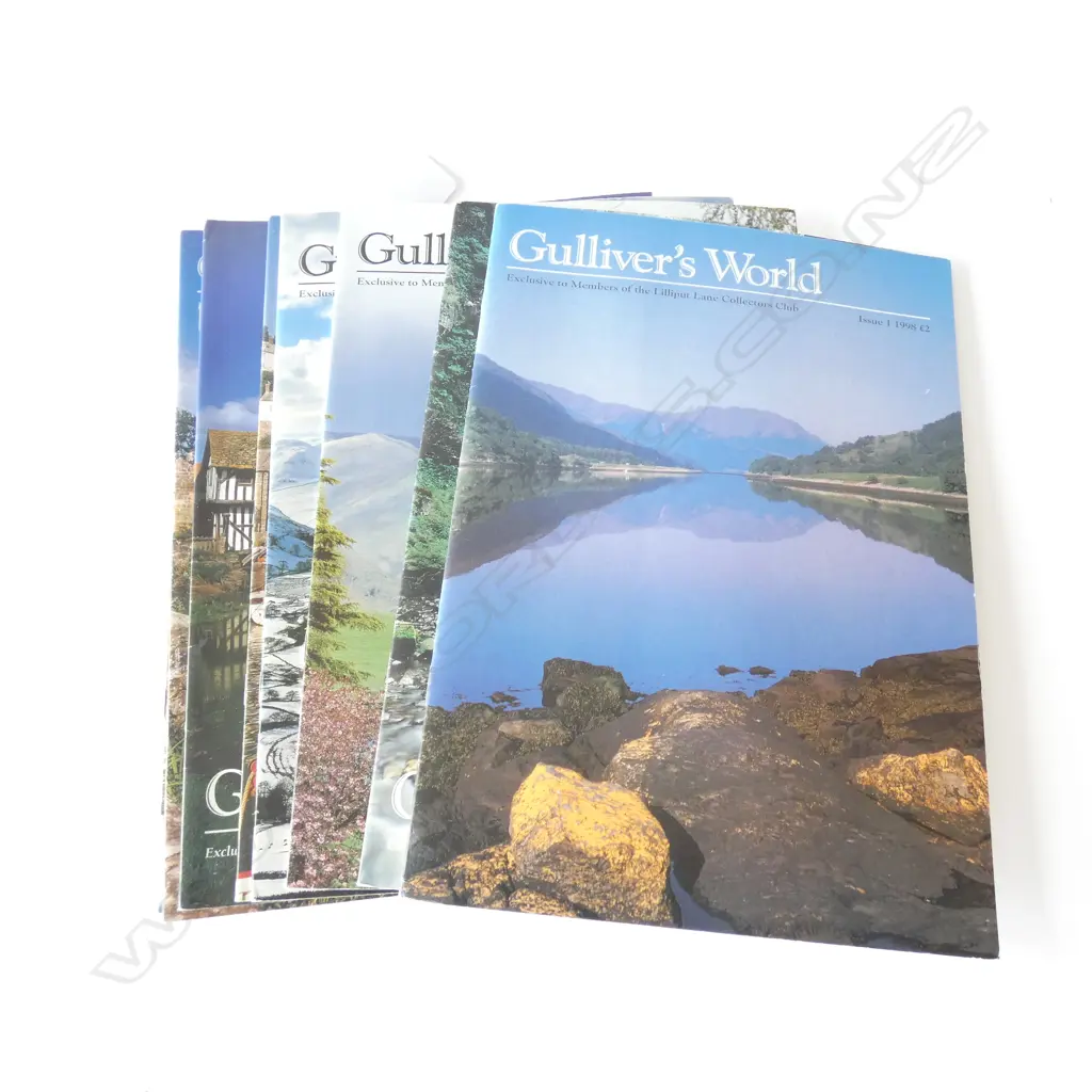 15 X GULLIVERS WORLD--LILLIPUT COLLECTORS BOOKS Image 1++