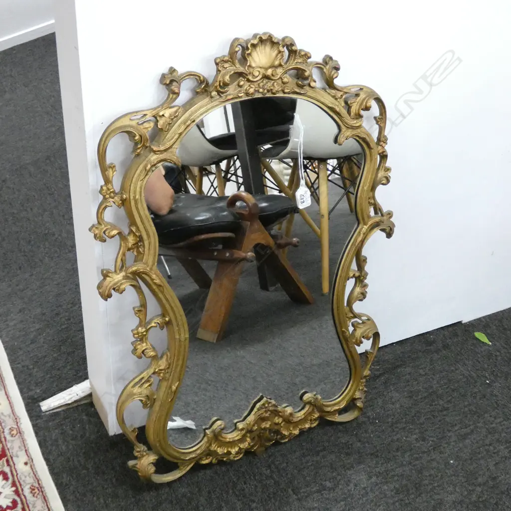 ORNATE GILT FRAMED MIRROR H 800 MM Image 1++
