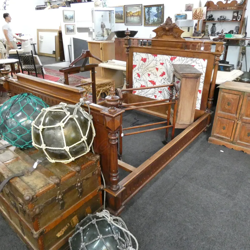 PR OF FRENCH STYLE BED ENDS Image 1++
