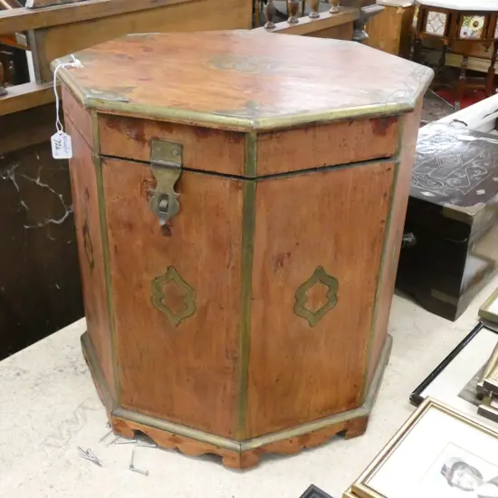 PR OF ANGLO-INDIAN SIDE TABLES H 460 MM