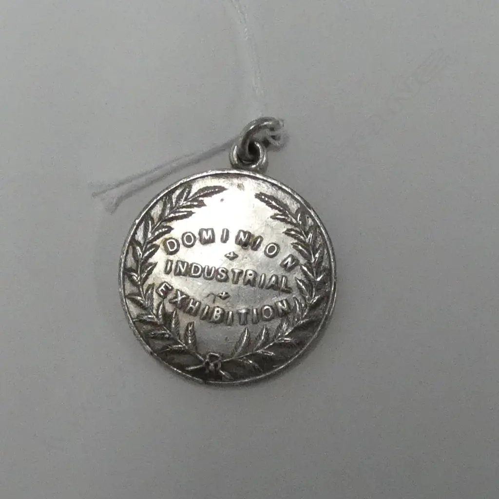 SILVER DOMINION INDUSTRIAL EXHIBITION MEDAL Image 1++