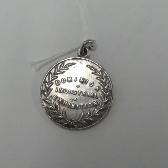 SILVER DOMINION INDUSTRIAL EXHIBITION MEDAL