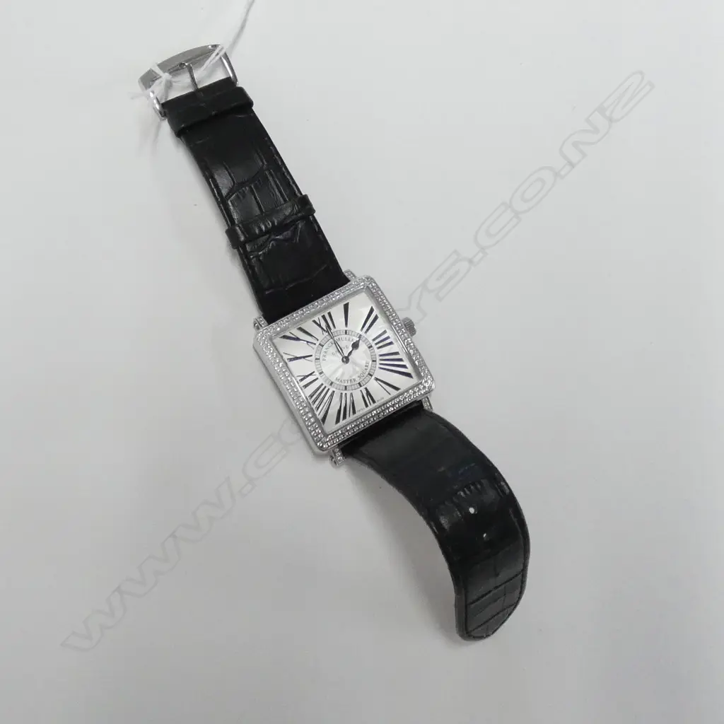 FRANCK MULLER COPY ? MASTER SQUARE WATCH REQ. BATTERY Image 1++