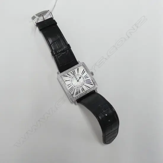 FRANCK MULLER COPY ? MASTER SQUARE WATCH REQ. BATTERY