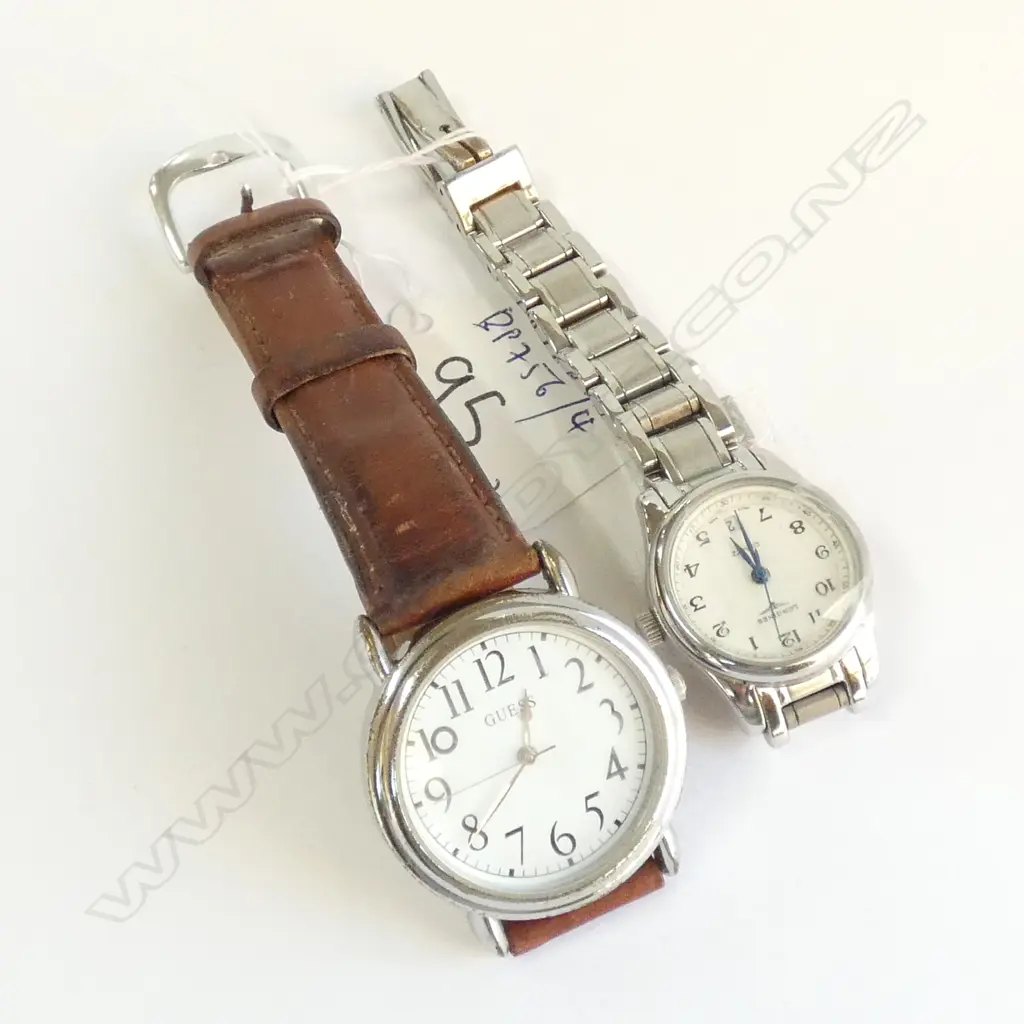 GUESS WATCH & REPLICA LADY'S LONGINES WATCH Image 1++