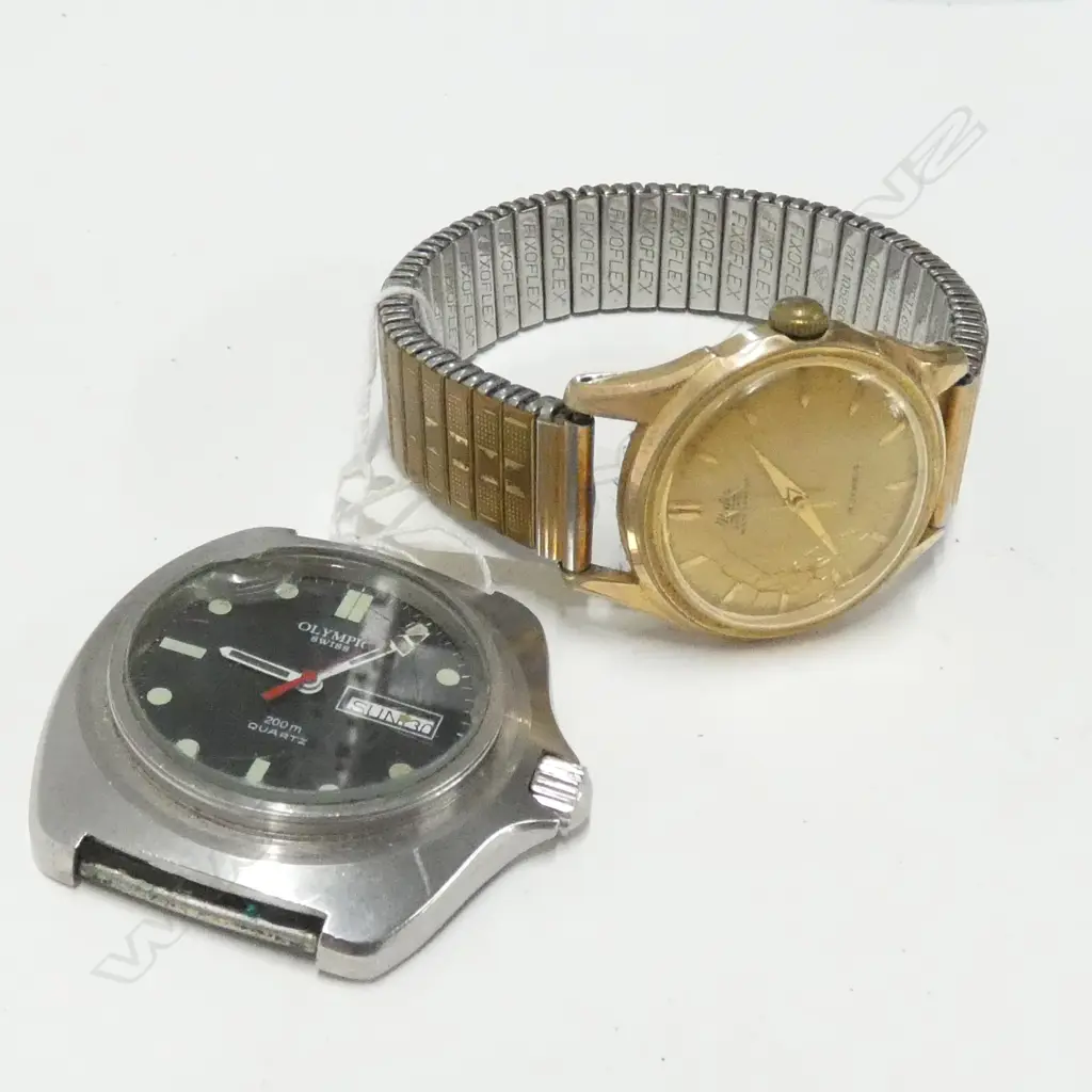 HAFIS GENT'S WRISTWATCH & OLYMPIC WRISTWATCH Image 1++