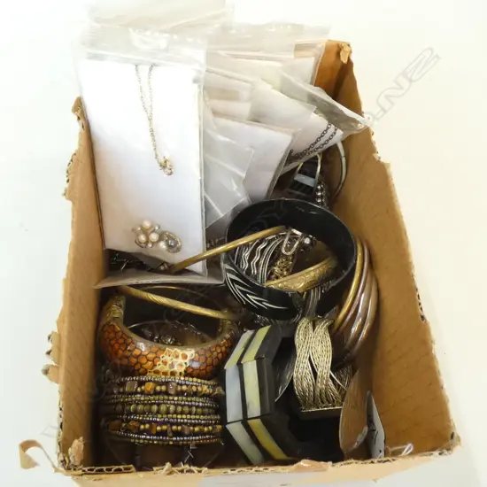 LOT ASST BANGLES + NECKLACES