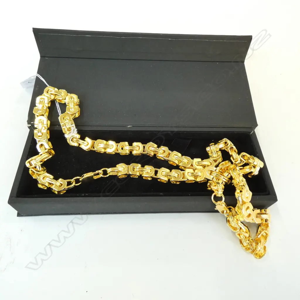 GOLD PLATED CHAIN AND BRACELET Image 1++