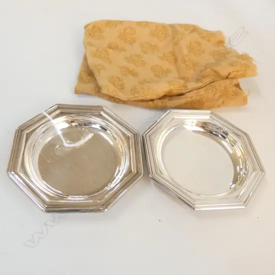 2 CHRISTOFLE E.P DISHES D 100 MM