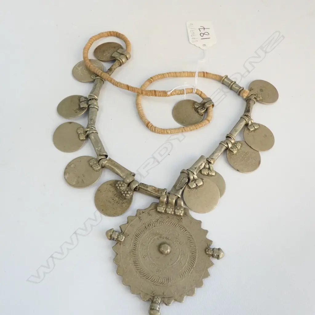 OLD TRIBAL NECKLACE INDIA Image 1++