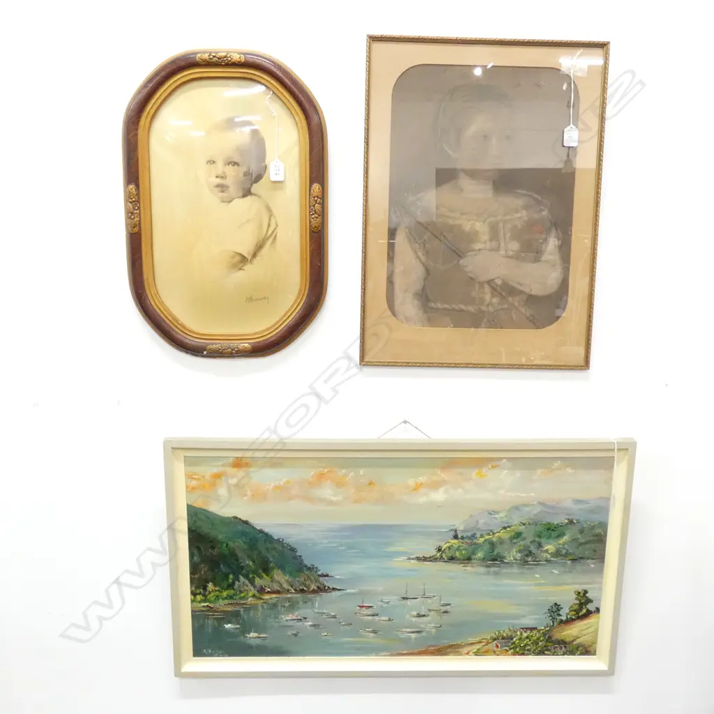 OIL PAINTING, PHOTO & PORTRAIT, L.850mm Image 1++