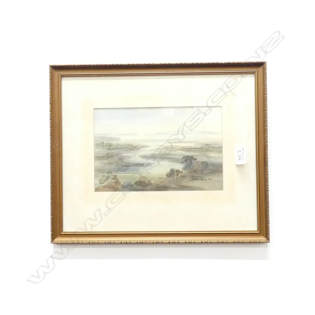 MARGOT MOUNTAIN W/COLOUR WHITFORD ESTUARY 220 X 150 MM Image 1++