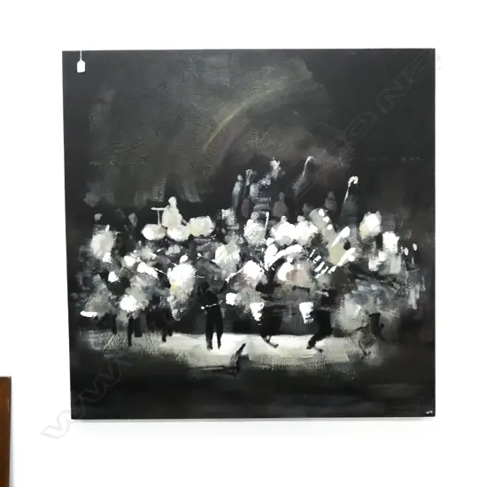 LARGE MIXED MEDIA ARTWORK