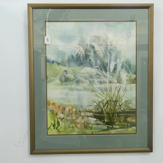 W/C - WAIROA RIVER BY VENETIA MILES 