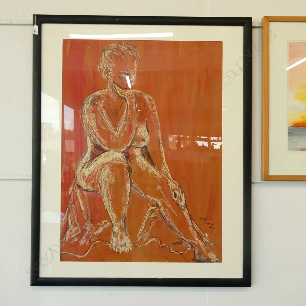 ELIZABETH PACK "JESS" OIL STICK ON ACRYLIC 2005 840X600 IMAGE SIZE Image 1++