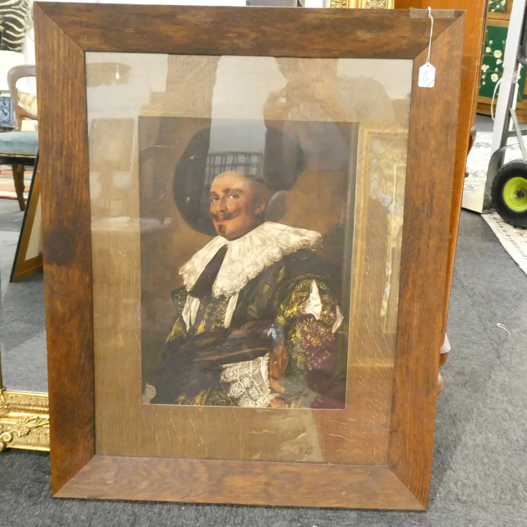 THE LAUGHING CAVALIER PRINT 840 X 670MM FRAME Image 1++