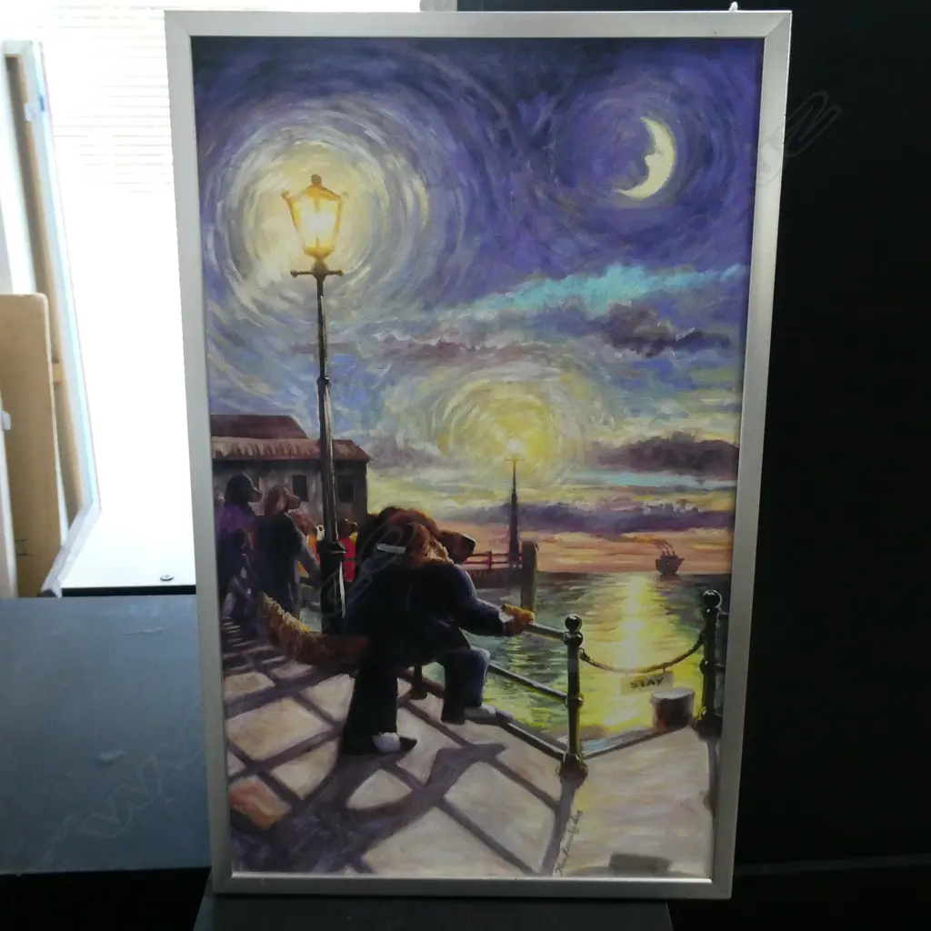 IVAN CLARKE 'BON VOYAGE' PRINT 620 X 385MM Image 1++