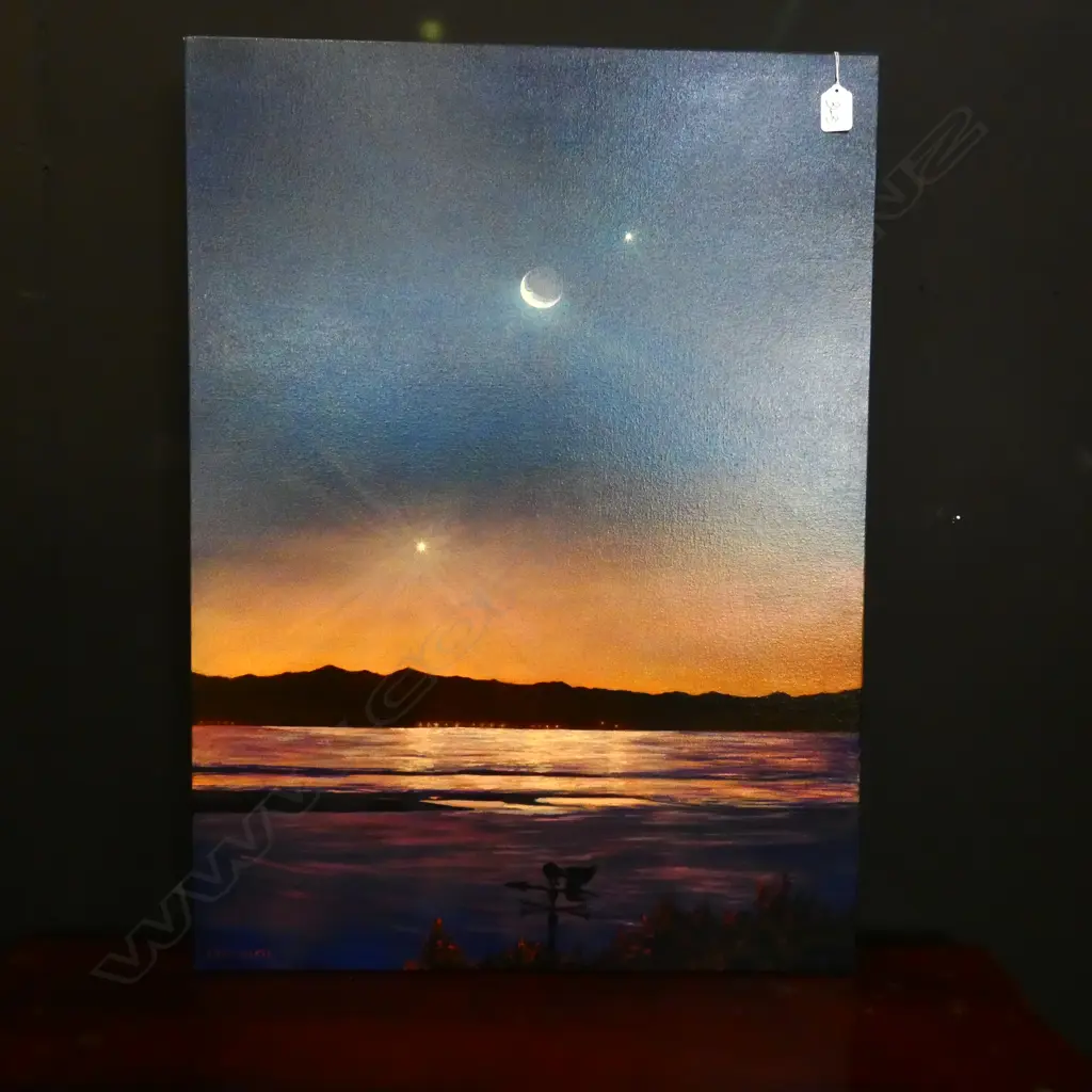 OIL ON STRETCHED CANVAS BY KERRY WALKER, 760x450mm Image 1++