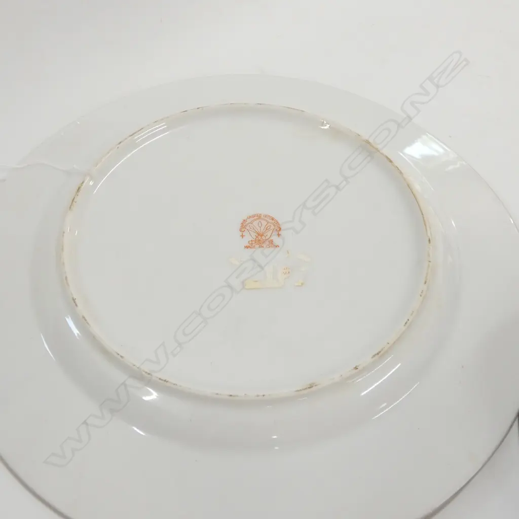2 CHINESE PCES; BOWL AND PLATE Image 1++