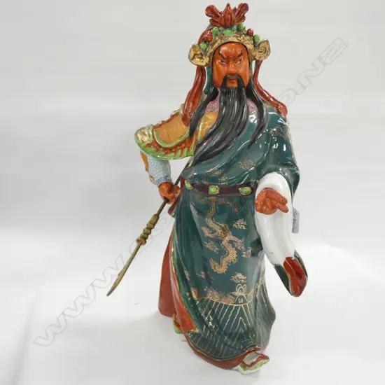 CHINESE WARLORD FIGURE, H.450mm