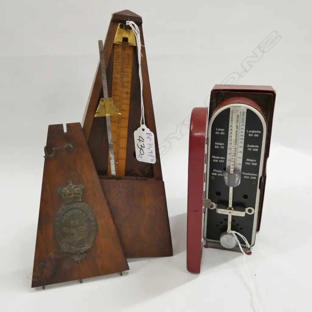 2 METRONOMES MAELZEL & OTHER Image 1++