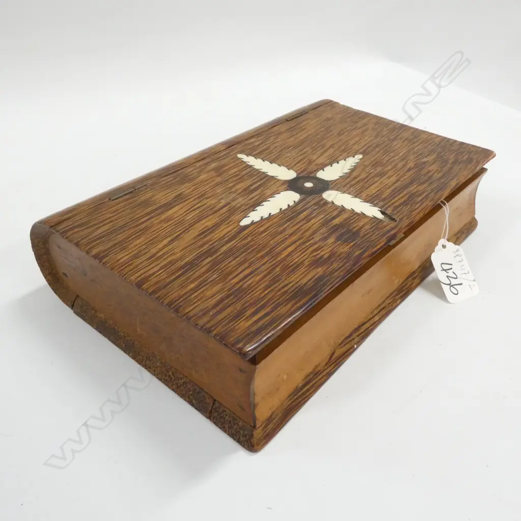 PITCAIRN ISLAND ? BIBLE BOX 235MM Image 1++