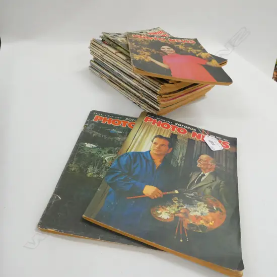 20 VOLS ROTORUA PHOTO NEWS 1960-70S