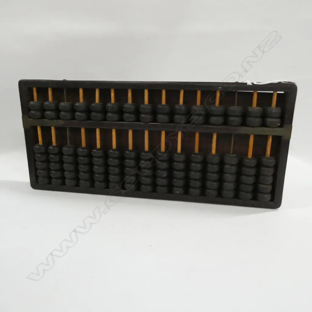 OLD ORIENATL HARDWOOD ABACUS 185 X 420mm Image 1++