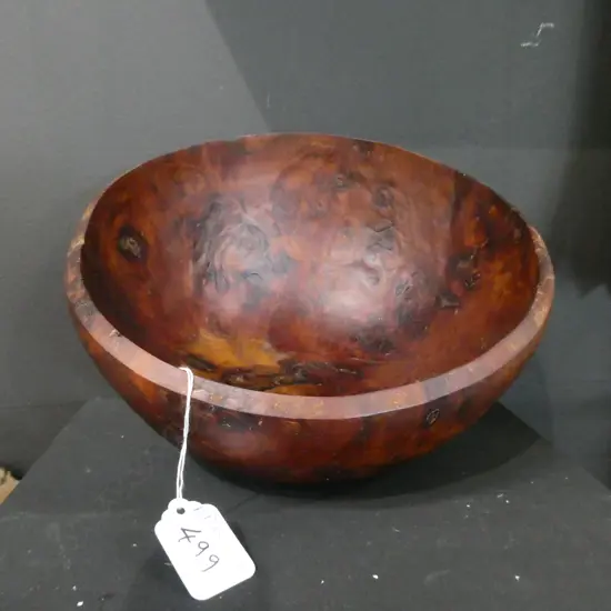 BURR RED BEECH BOWL