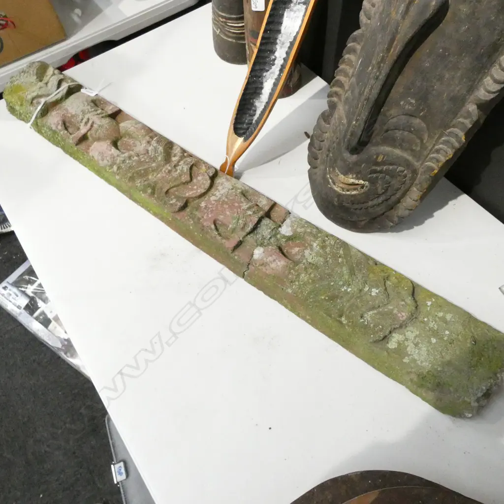 C1960S MAORI CONCRETE TEKO TEKO EX ROTURA H 1130 MM Image 1++