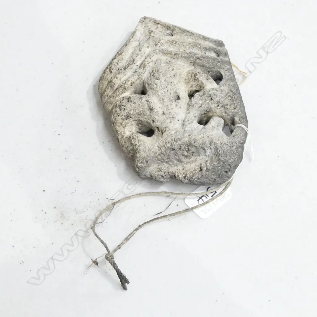 MAORI PUMICE CARVING.FISHING NET FLOAT 175MM Image 1++