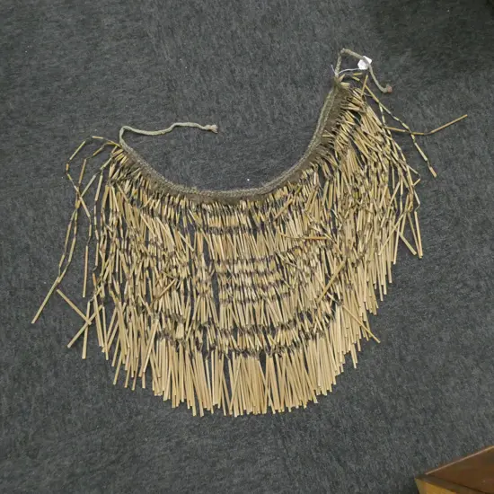 VINTAGE MAORI SKIRT PIUPIU L. 700MM