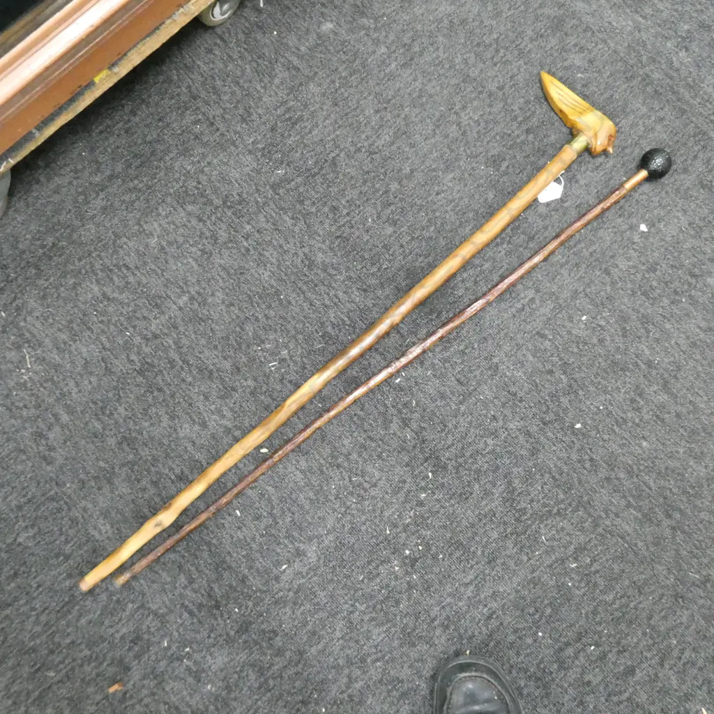 2 WALKING STICKS Image 1++