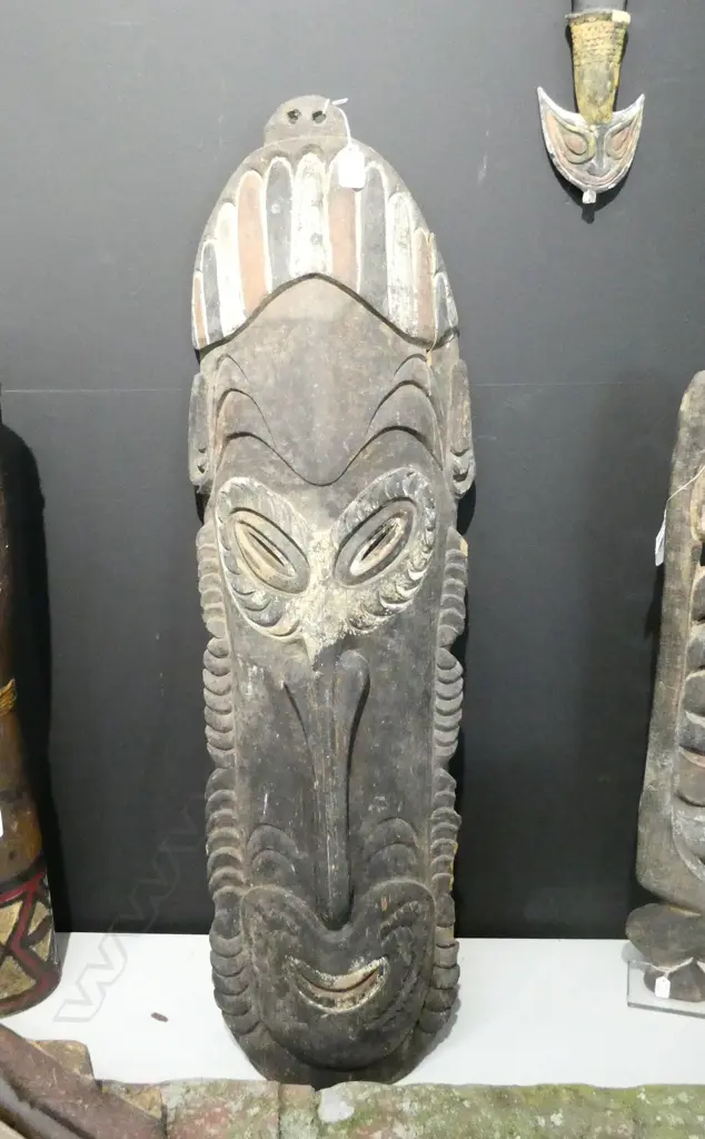 LARGE MASK SEPIK RIVER PNG (AF) 910MM Image 1++