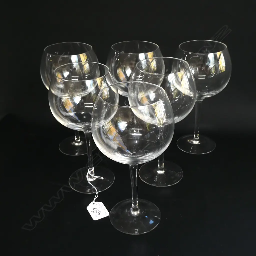 6 WINE GLASSES H. 180MM Image 1++