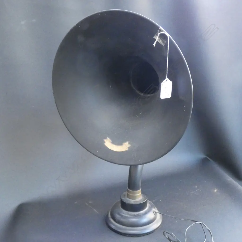 OLD GRAMOPHONE HORN SPEAKER H 490 MM Image 1++