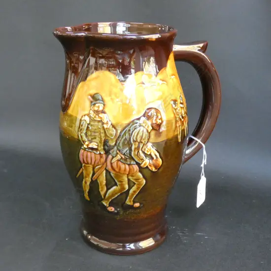 ROYAL DOULTON SIR FRANCIS DRAKE JUG H 225 MM