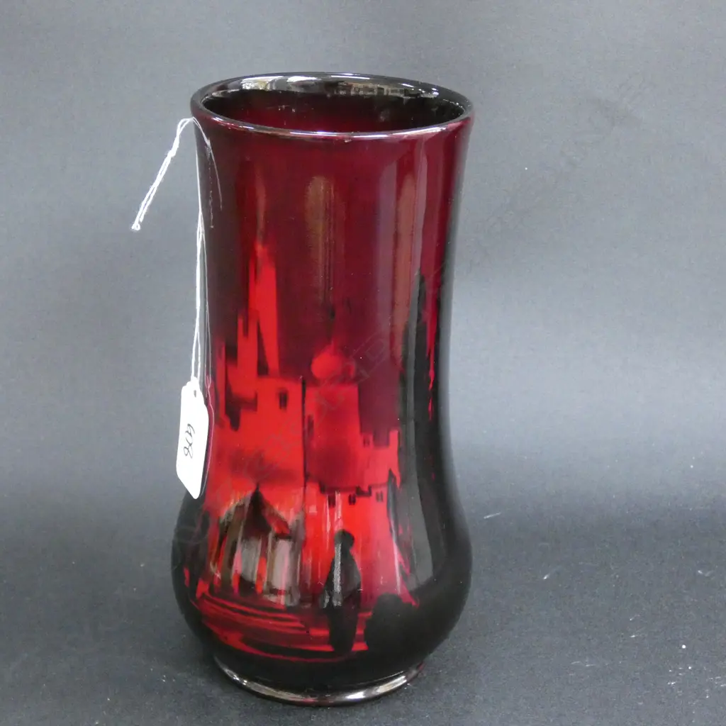 R/DOULTON FLAMBE VASE H. 185MM MORROCAN SCENE Image 1++