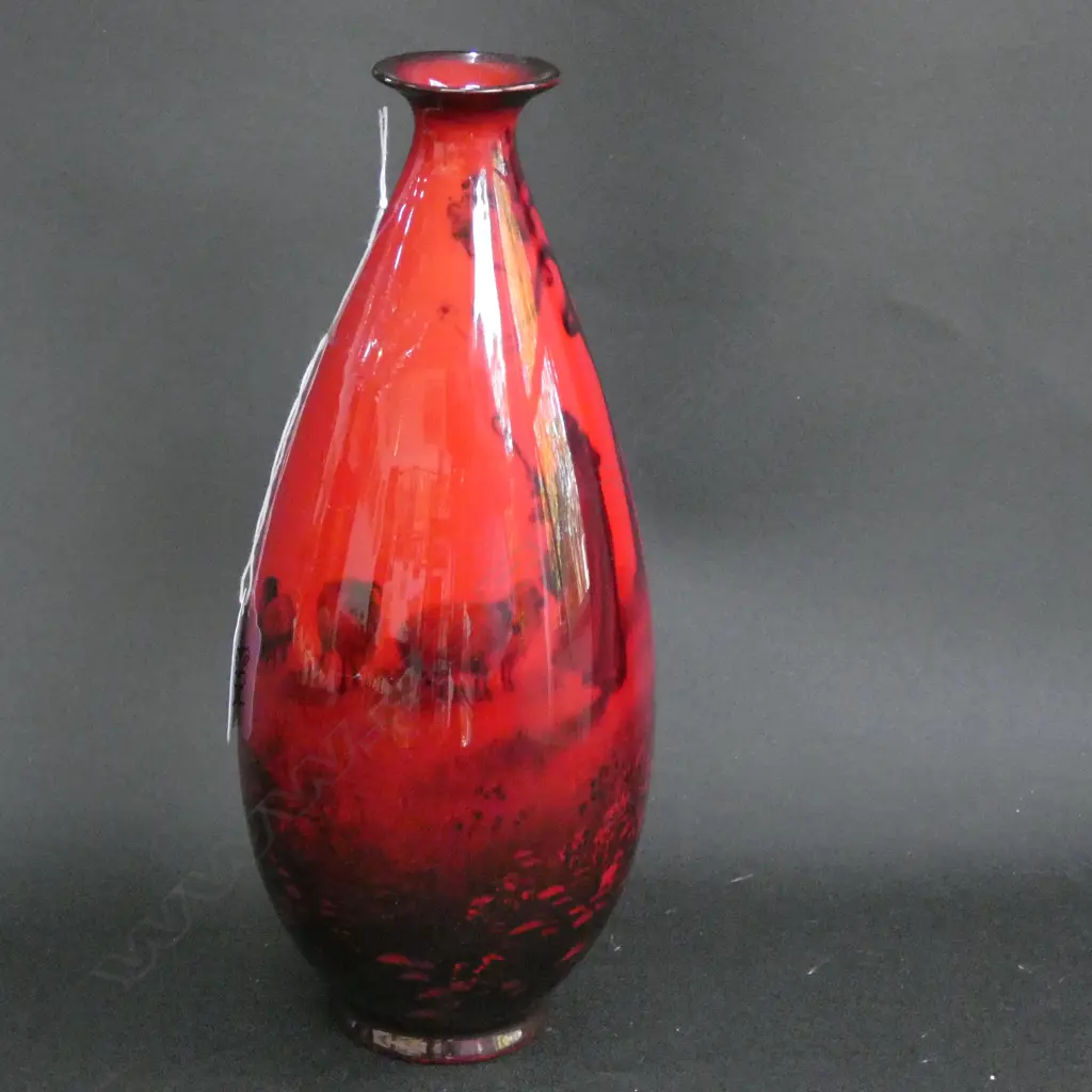 R/DOULTON FLAMBE VASE SHEPHERD H. 240MM Image 1++