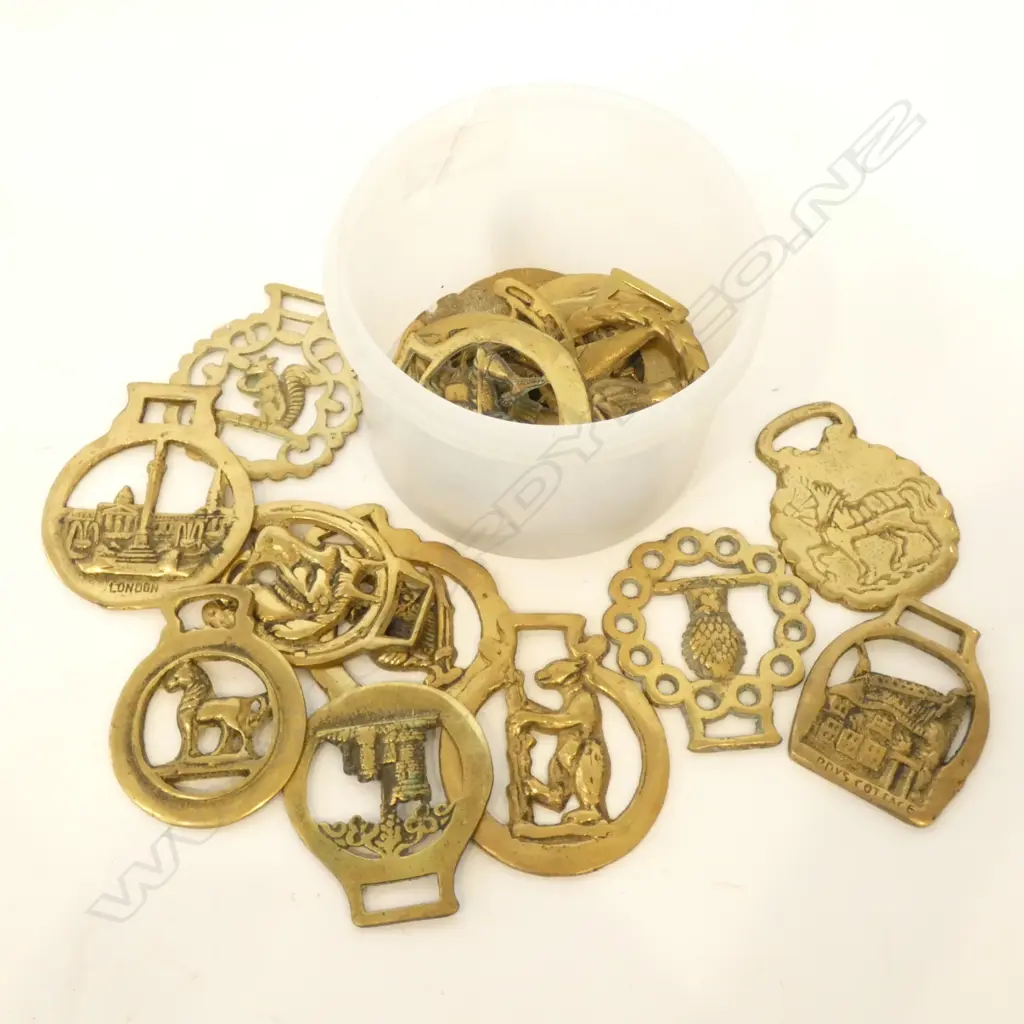 ASSORTED HORSE BRASSES Image 1++