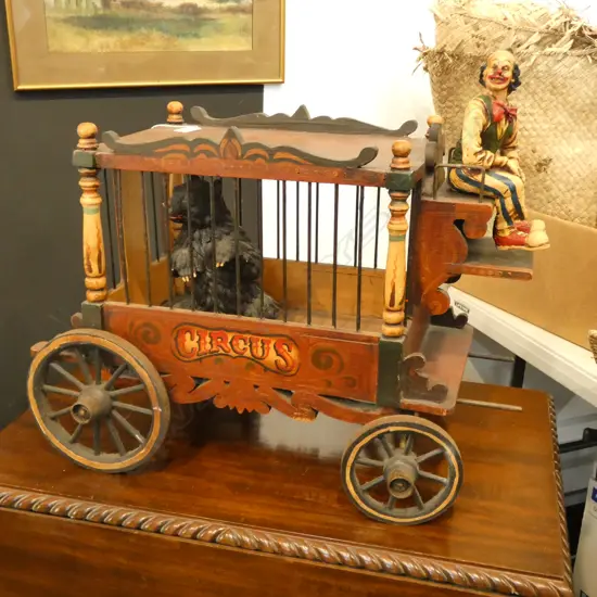 MODEL CIRCUS CARRIAGE, L.500mm
