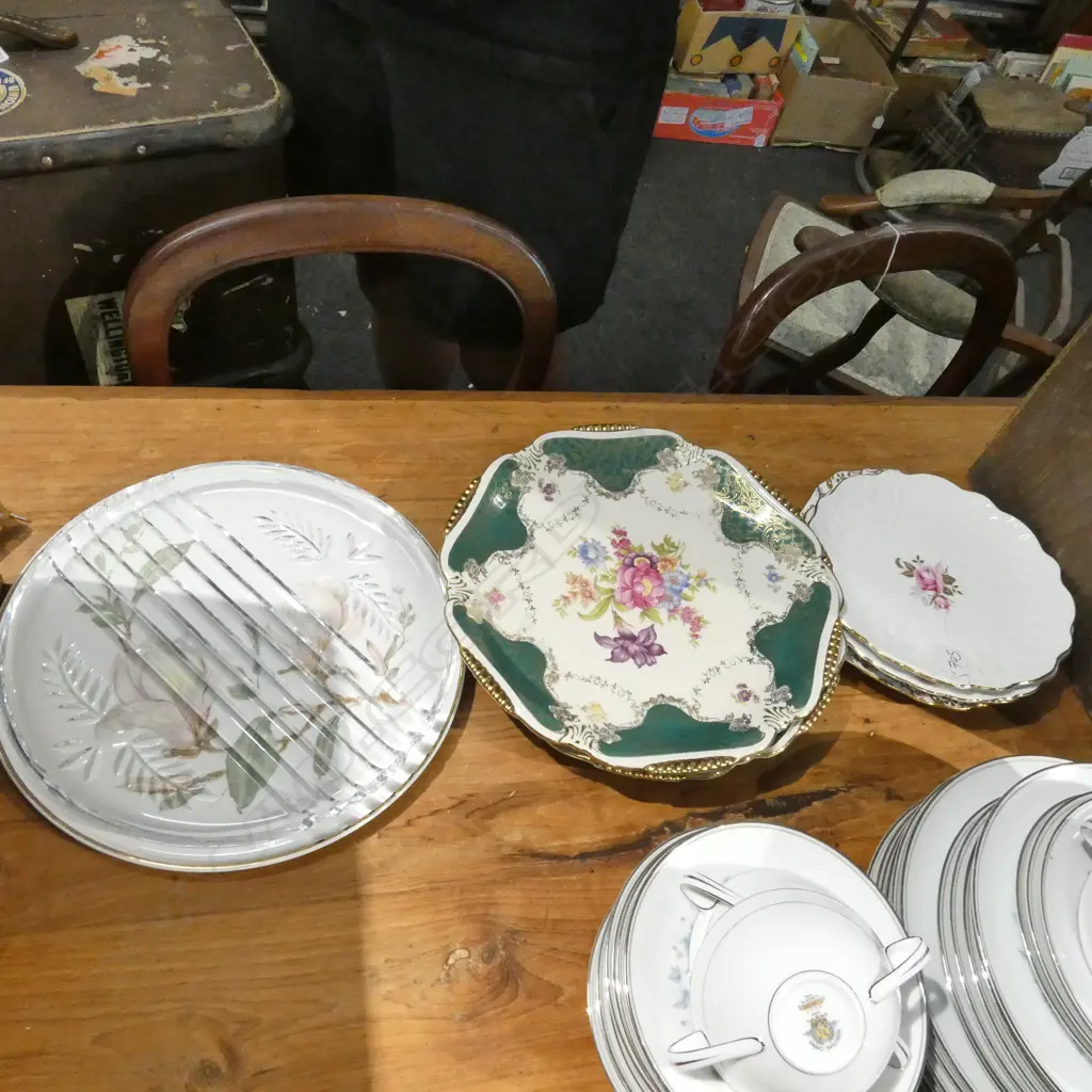 7 ASST. PLATES; AYNSLEY, SPODE ETC Image 1++
