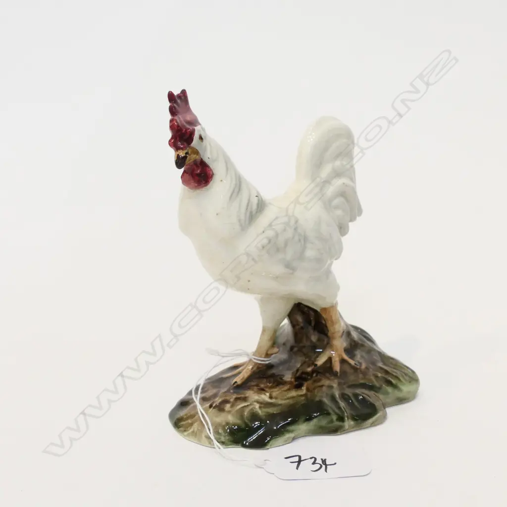 BRETBY  ROOSTER ORNAMENT H 130 MM Image 1++