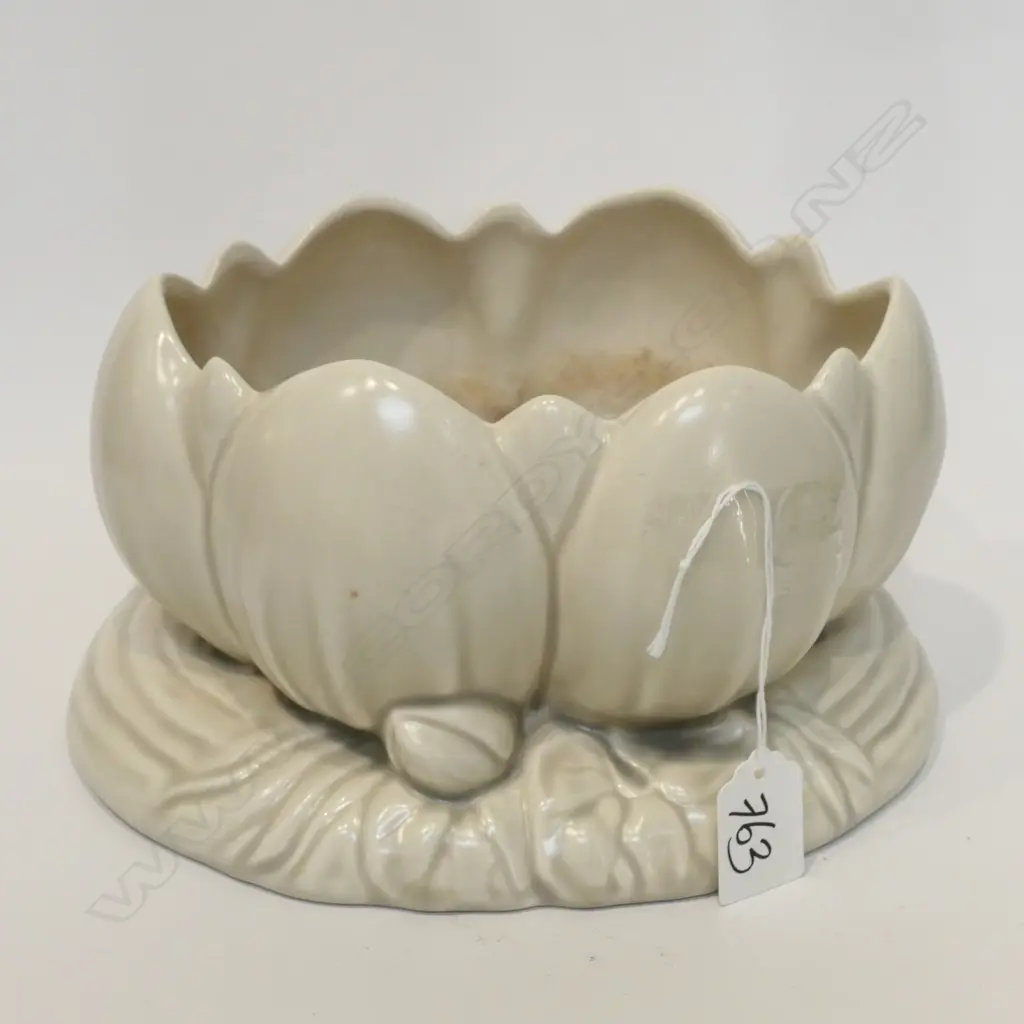 CLARICE CLIFF LILY VASE L. 225MM Image 1++