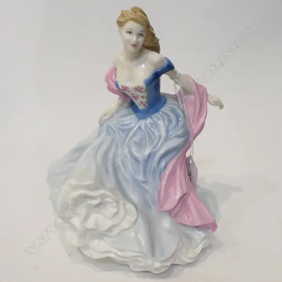 R/DOULTON FIGURINE 'THE DANCE' WITH BOX
